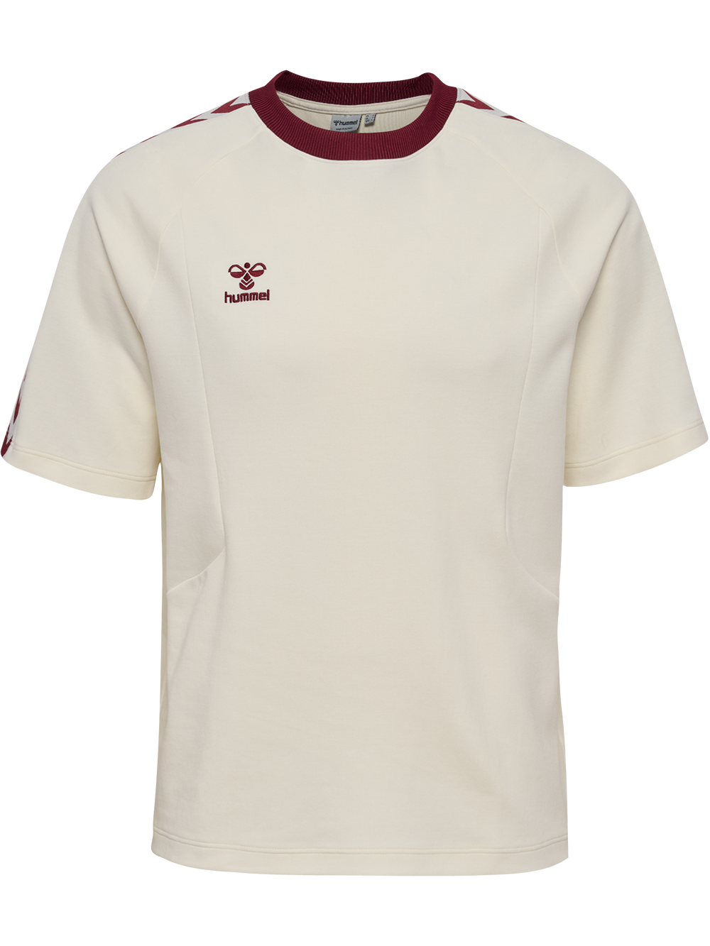 HUMMEL Root T-Shirt S/S (cannoli cream/zinfandel)