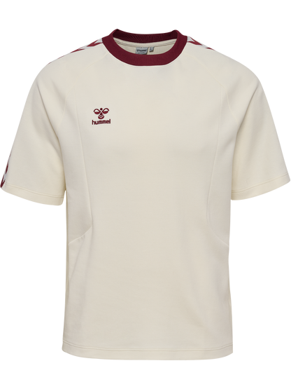HUMMEL Root T-Shirt S/S (cannoli cream/zinfandel)
