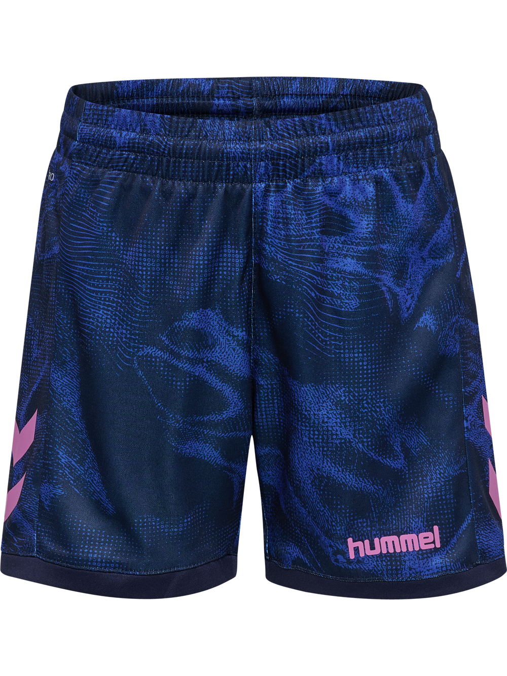 HUMMEL Blaze CLUB26 Graphic Shorts Kind (marine/dazzling blue)