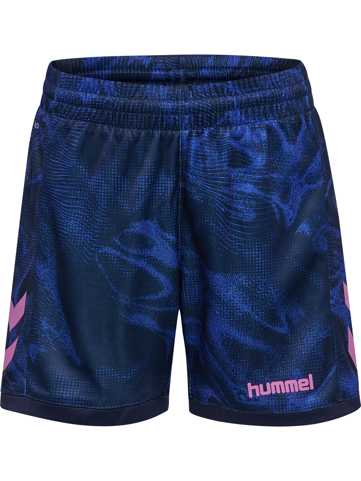 HUMMEL Blaze CLUB26 Graphic Shorts Kind (marine/dazzling blue)
