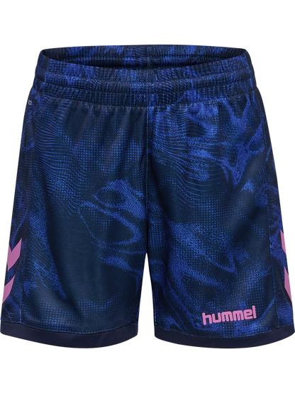HUMMEL Blaze CLUB26 Graphic Shorts Kind (marine/dazzling blue)