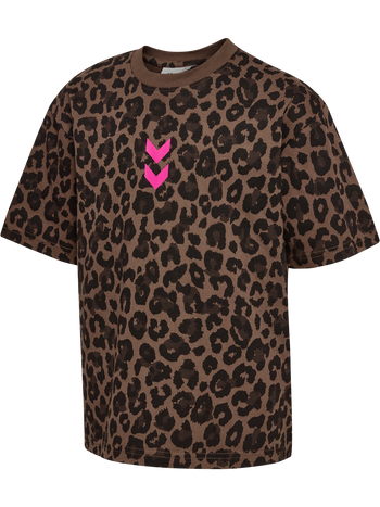 HUMMEL Rebel T-Shirt S/S Kind (cocoa brown)
