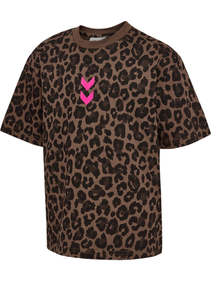 HUMMEL Rebel T-Shirt S/S Kind (cocoa brown)
