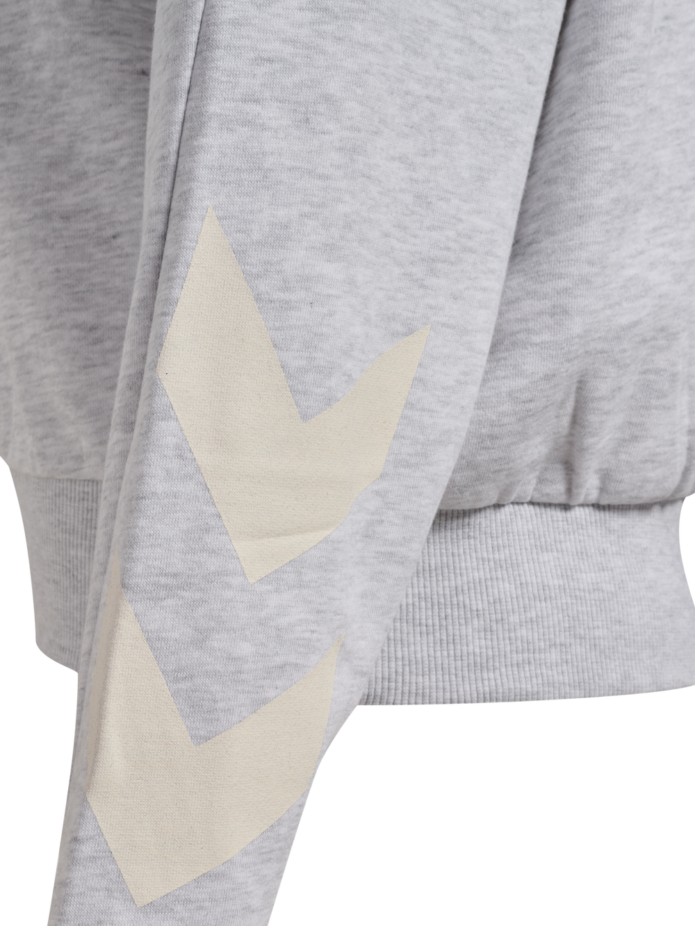 HUMMEL I-D Zip Polo Sweatshirt Damen (light grey melange)