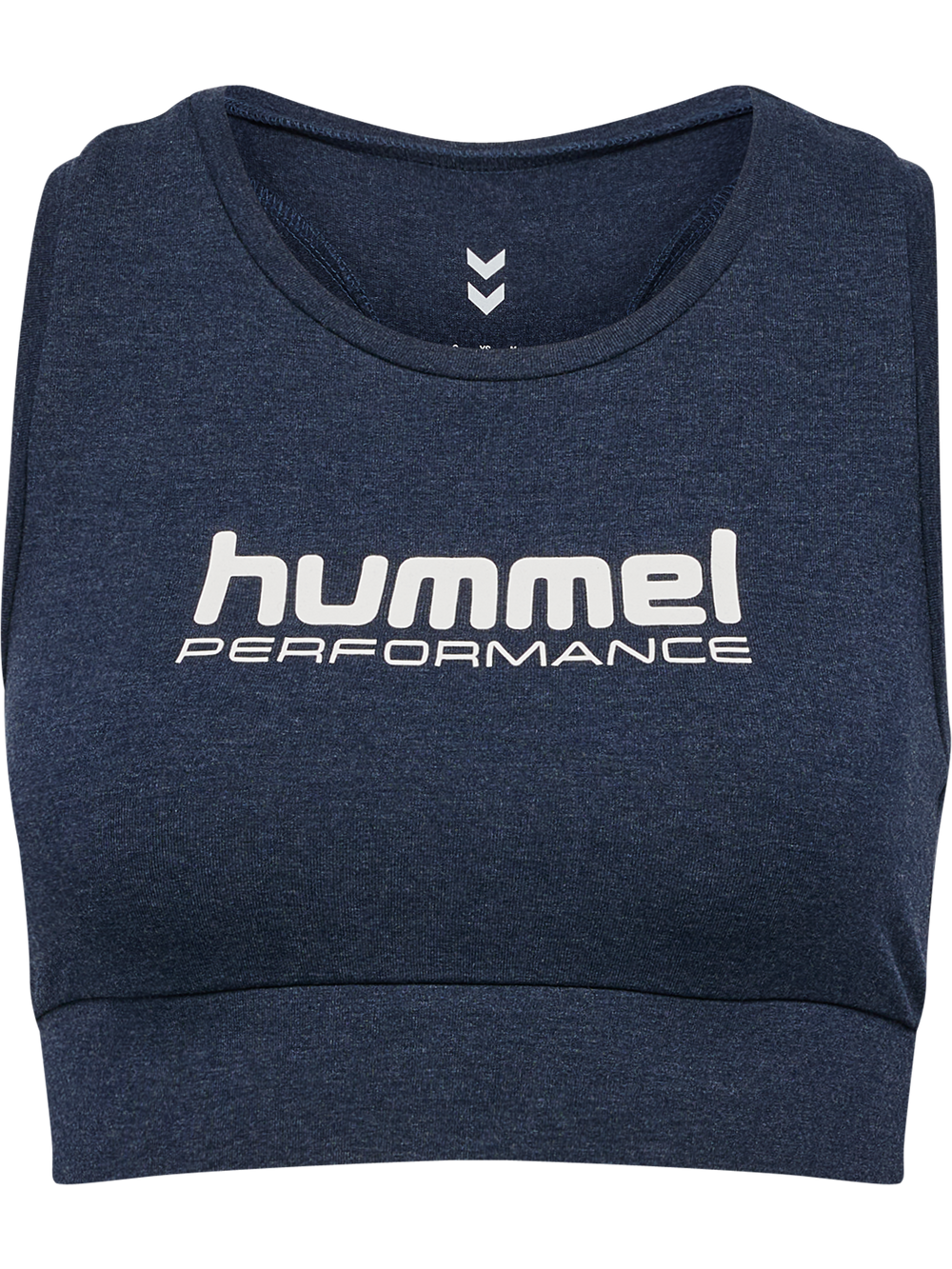 HUMMEL Pulse Logo Light Support Bra Damen (dress blue melange)