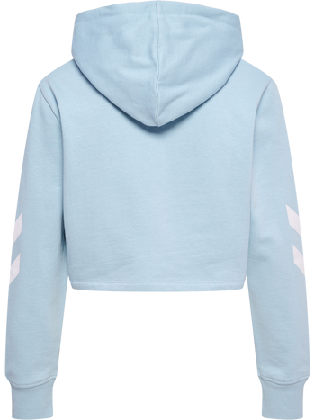 HUMMEL Legacy Cropped Hoodie Damen (celestial blue)