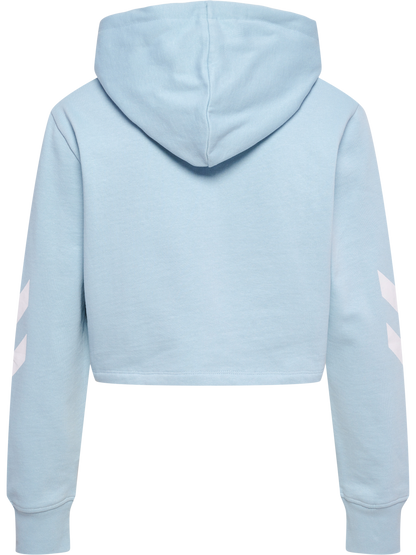 HUMMEL Legacy Cropped Hoodie Damen (celestial blue)