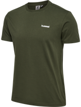 HUMMEL Frame Cotton T-Shirt S/S (forest night)