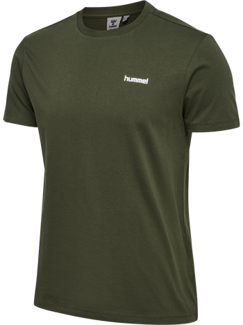 HUMMEL Frame Cotton T-Shirt S/S (forest night)