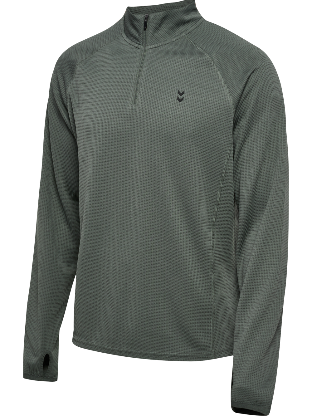 HUMMEL Pulse Half Zip Midlayer (castor gray)