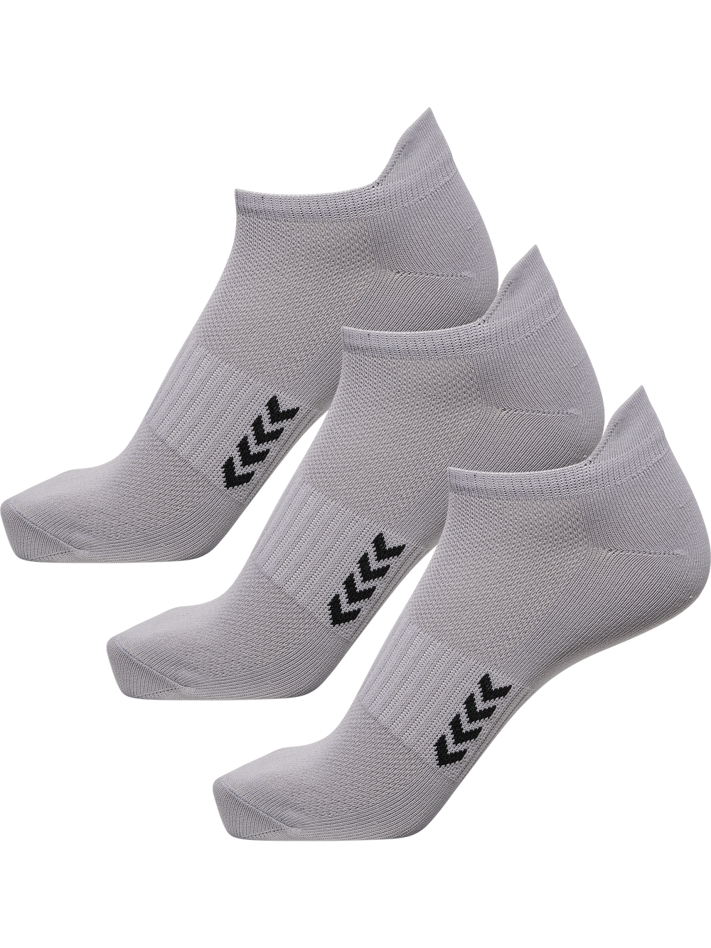 HUMMEL Sport Ancle 3-Pack Socks (grey melange)
