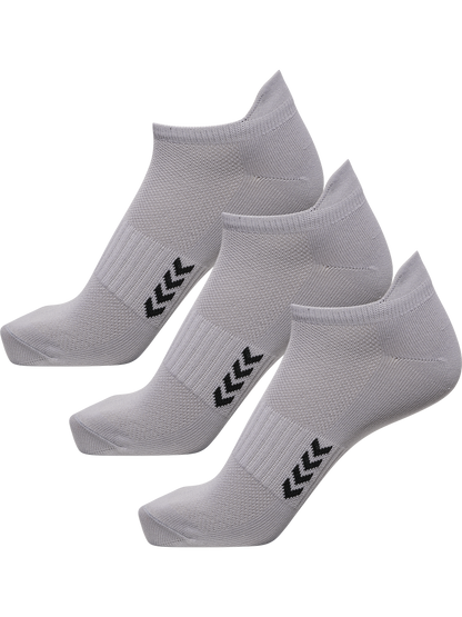 HUMMEL Sport Ancle 3-Pack Socks (grey melange)