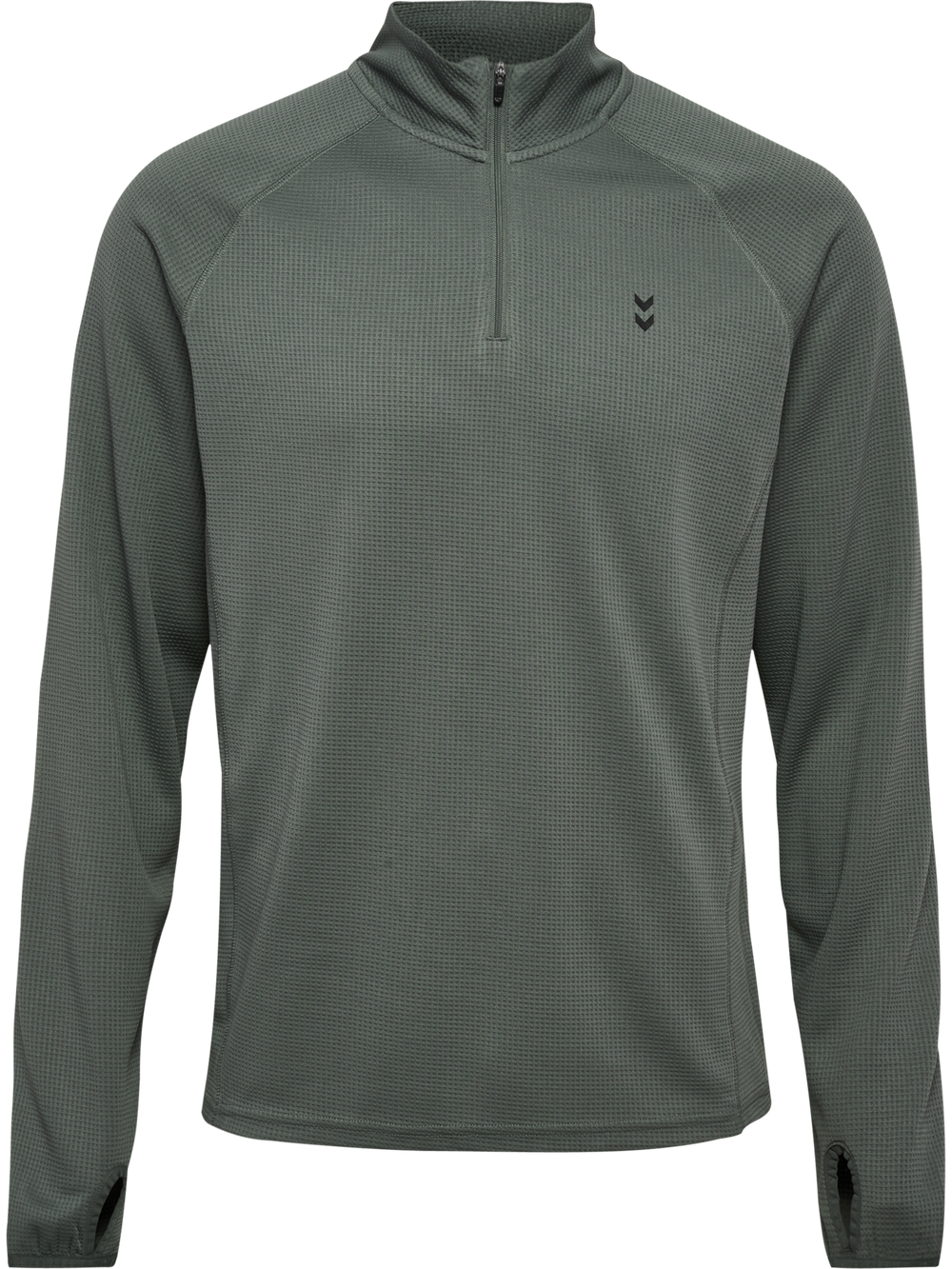HUMMEL Pulse Half Zip Midlayer (castor gray)