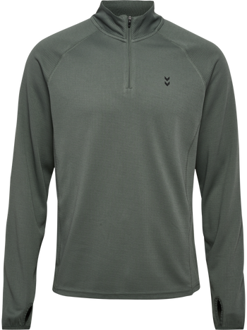 HUMMEL Pulse Half Zip Midlayer (castor gray)