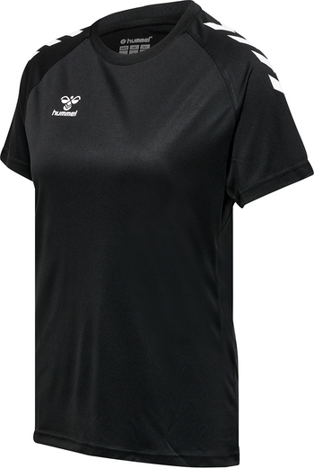 HUMMEL Core XK Core Poly Tee S/S Damen (black)
