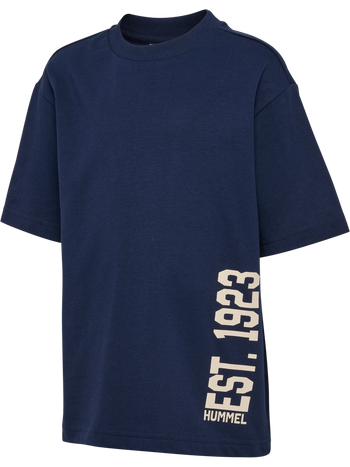 HUMMEL Rene T-Shirt Ss Kind (dress blues)