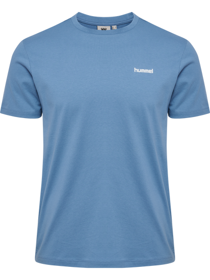 HUMMEL Frame Cotton T-Shirt S/S (parisian blue)