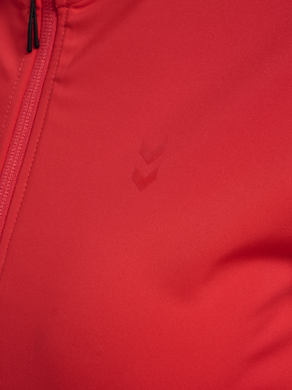 HUMMEL Prima Zip Blouse Damen (chinese red)