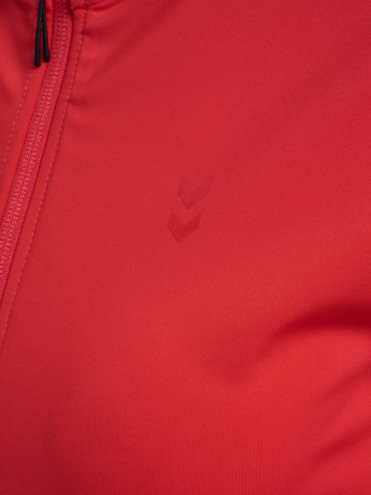HUMMEL Prima Zip Blouse Damen (chinese red)