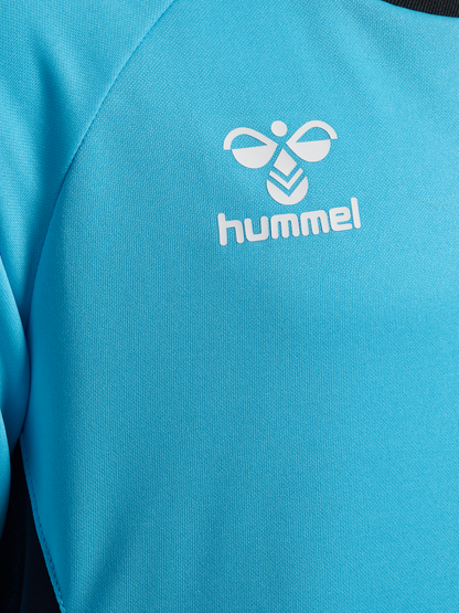 HUMMEL Goalkeeper Pad Jersey L/S Kind (neon blue)