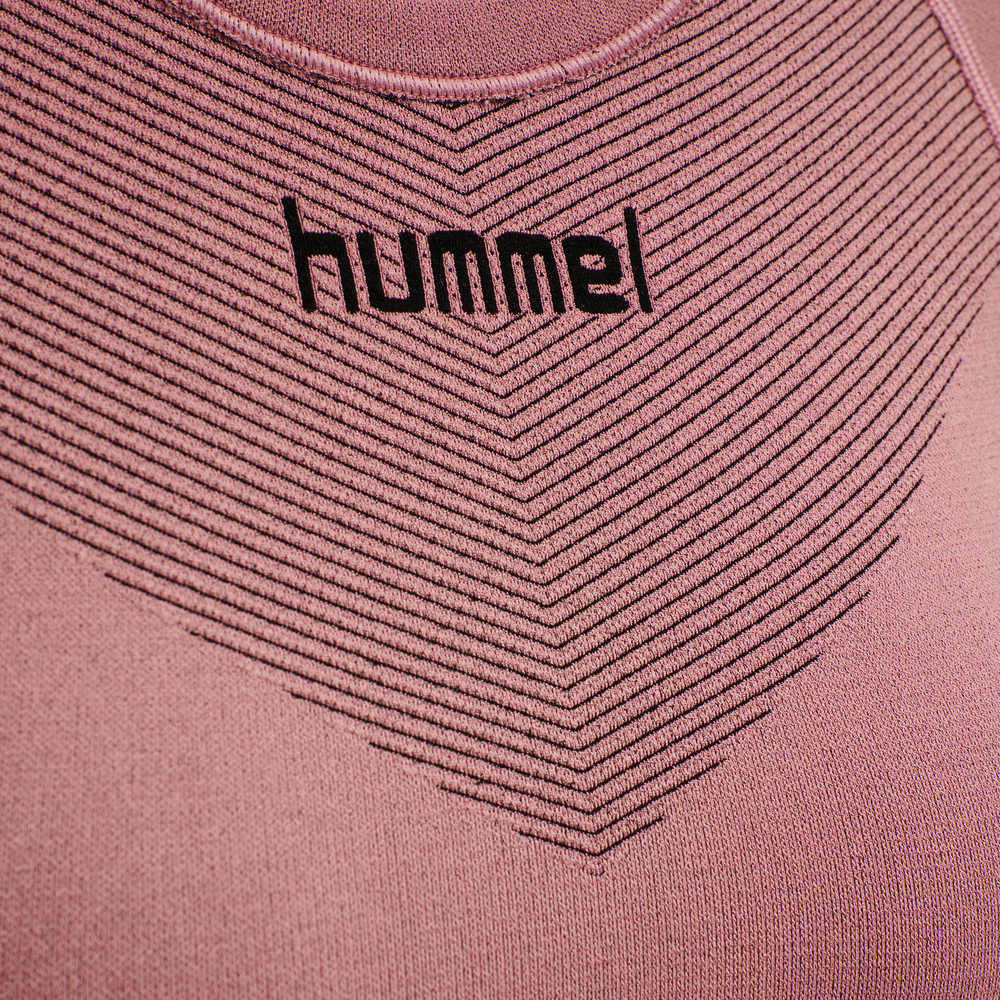 HUMMEL First Seamless Jersey S/S Damen (dusty rose)