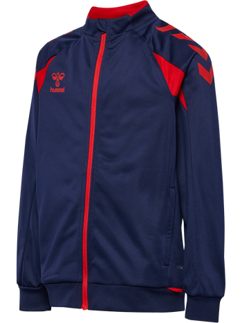 HUMMEL Core 2.0 Track Zip Jacket Kind (marine/true red)