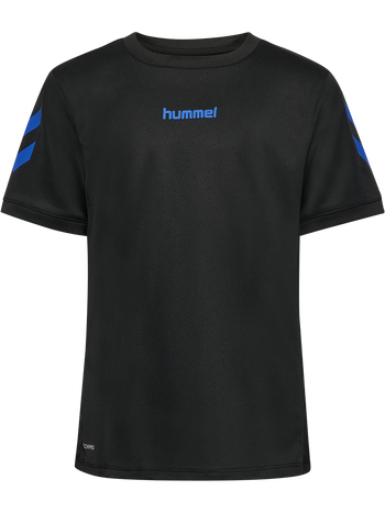 HUMMEL Blaze Club 26 Poly Tee Kind (black/blue)