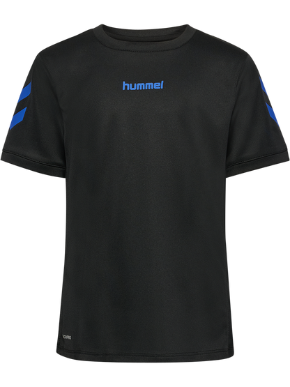 HUMMEL Blaze Club 26 Poly Tee Kind (black/blue)