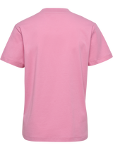 HUMMEL Frame Cotton T-Shirt S/S Damen (begonia pink)