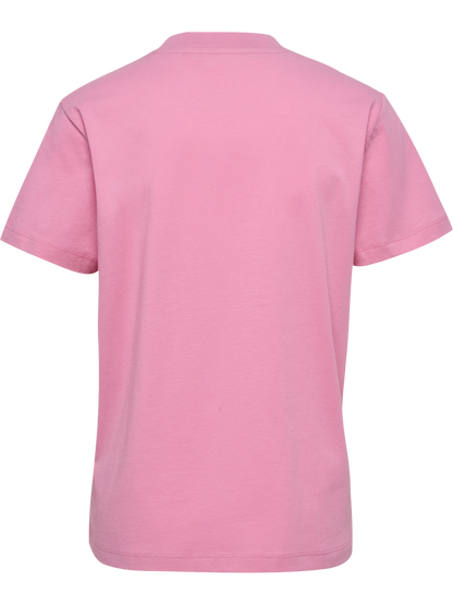 HUMMEL Frame Cotton T-Shirt S/S Damen (begonia pink)