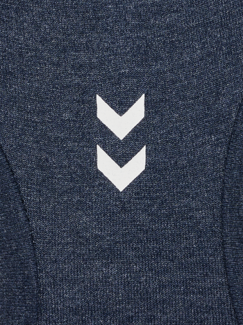 HUMMEL Pulse Logo Light Support Bra Damen (dress blue melange)