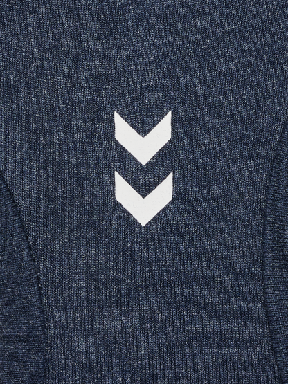 HUMMEL Pulse Logo Light Support Bra Damen (dress blue melange)