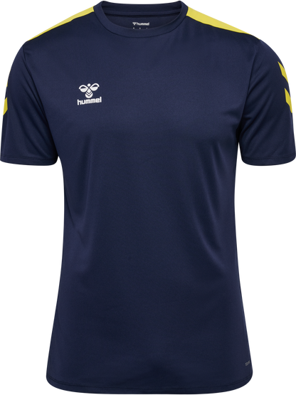 HUMMEL Essential 2.0 Jersey S/S (marine/blazing yellow)
