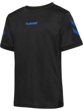 HUMMEL Blaze Club 26 Poly Tee Kind (black/blue)