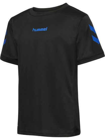 HUMMEL Blaze Club 26 Poly Tee Kind (black/blue)