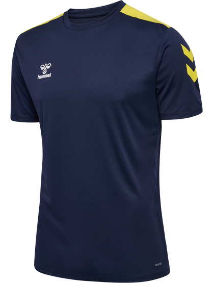 HUMMEL Essential 2.0 Jersey S/S (marine/blazing yellow)