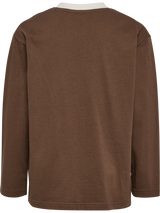HUMMEL Ziggy Loose L/S Kind (cocoa brown)