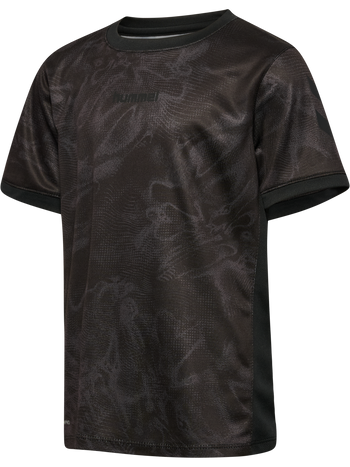 HUMMEL Blaze Club 26 Graphic Tee Kind (black/asphalt)