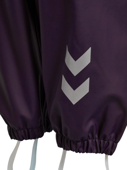 HUMMEL Solo Pu Rain Bib Set Kind (blackberry wine)