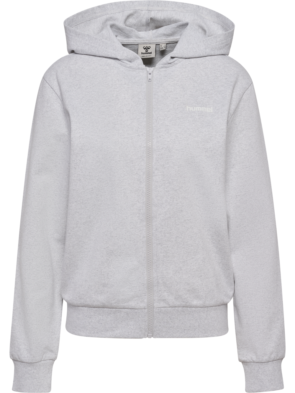 HUMMEL Frame Sweat Zip Hoodie Damen (light grey melange)