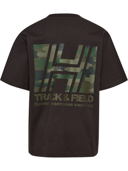HUMMEL Rebel T-Shirt S/S Kind (chocolate torte)
