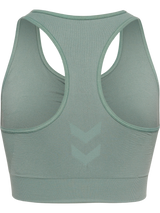 HUMMEL Tif Seamless Sports Top Damen (chinois green)