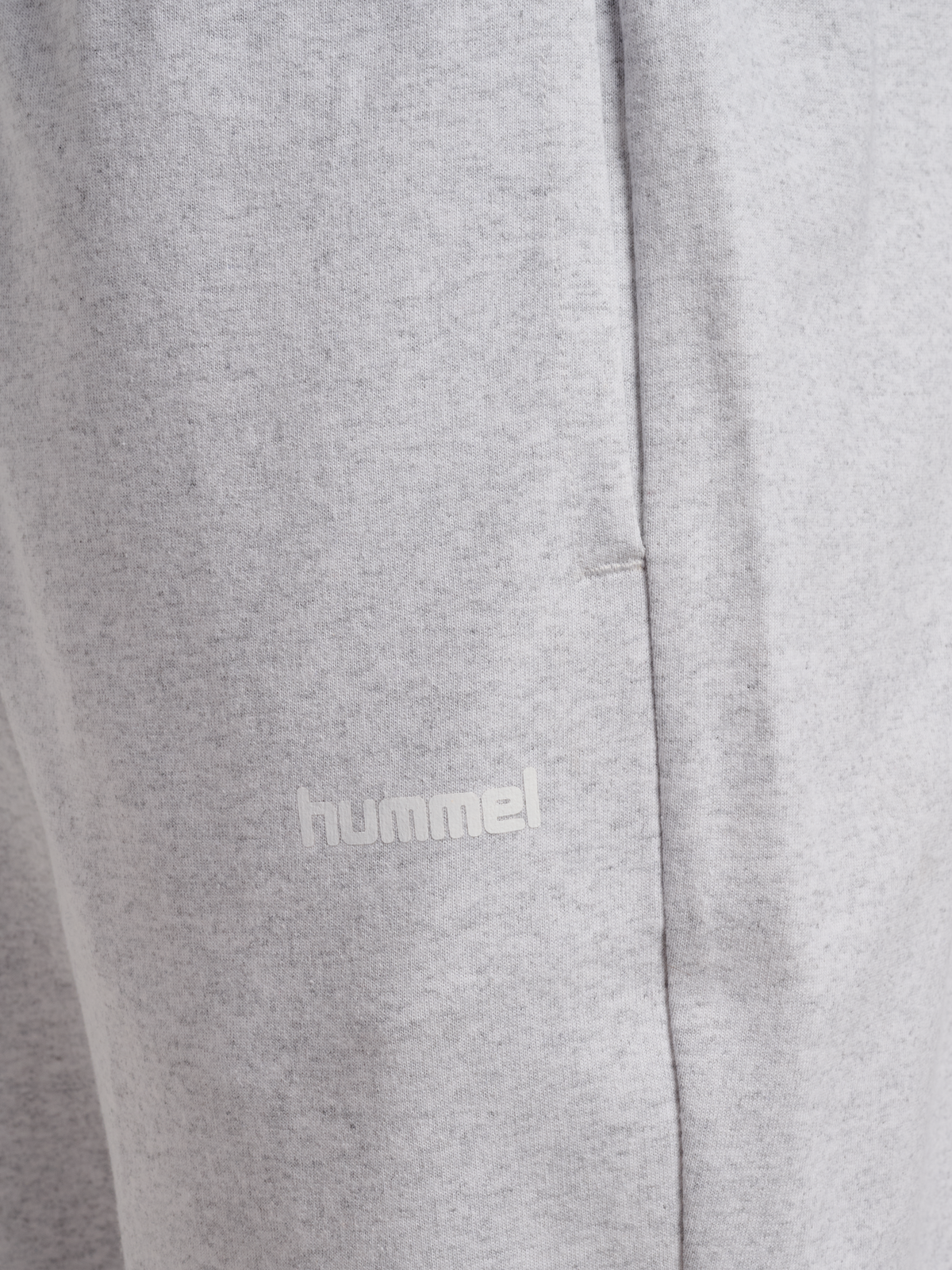 HUMMEL Frame Straight Sweat Pants (light grey melange)