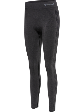 HUMMEL Ci Seamless Mid Waist Tights Damen (black melange)