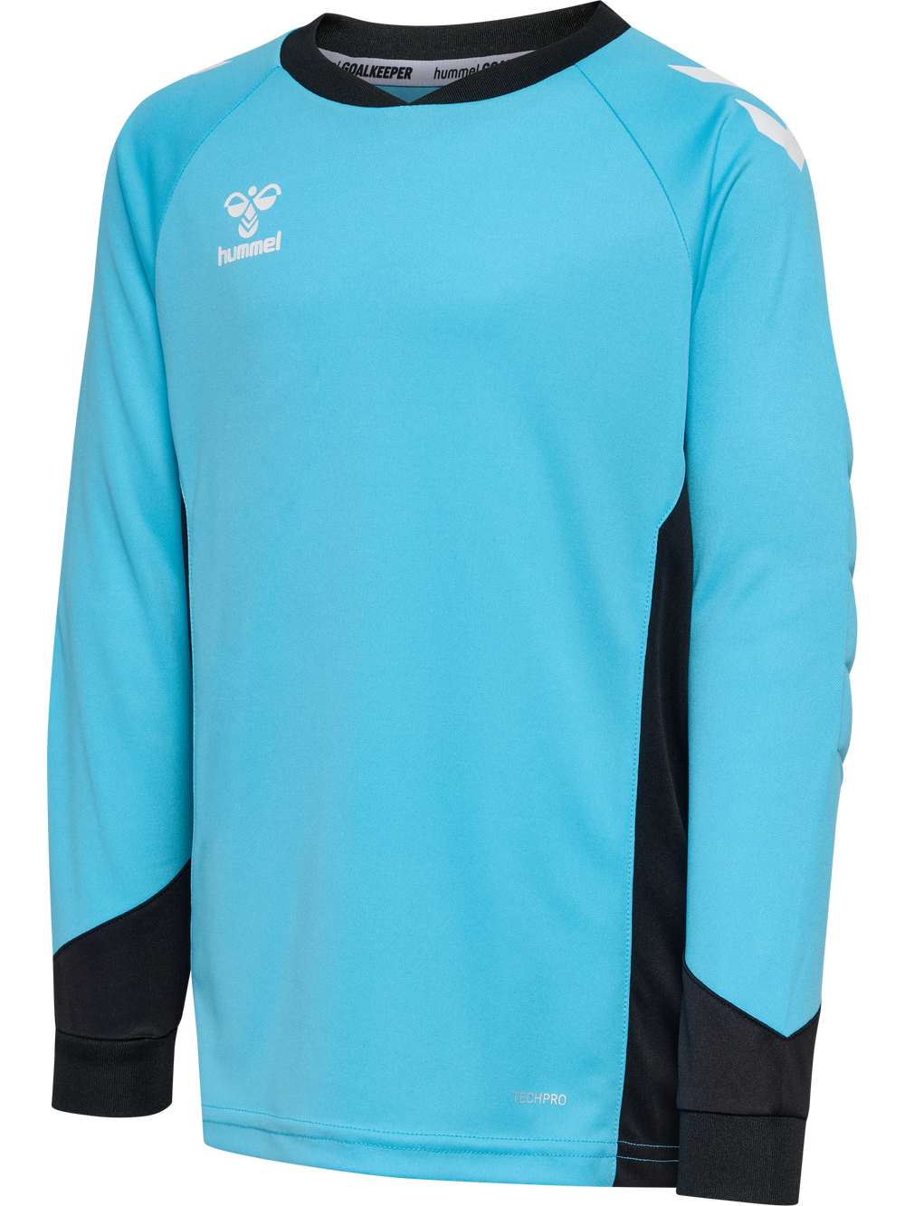HUMMEL Goalkeeper Pad Jersey L/S Kind (neon blue)
