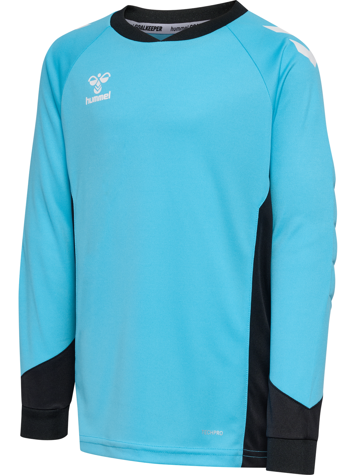 HUMMEL Goalkeeper Pad Jersey L/S Kind (neon blue)
