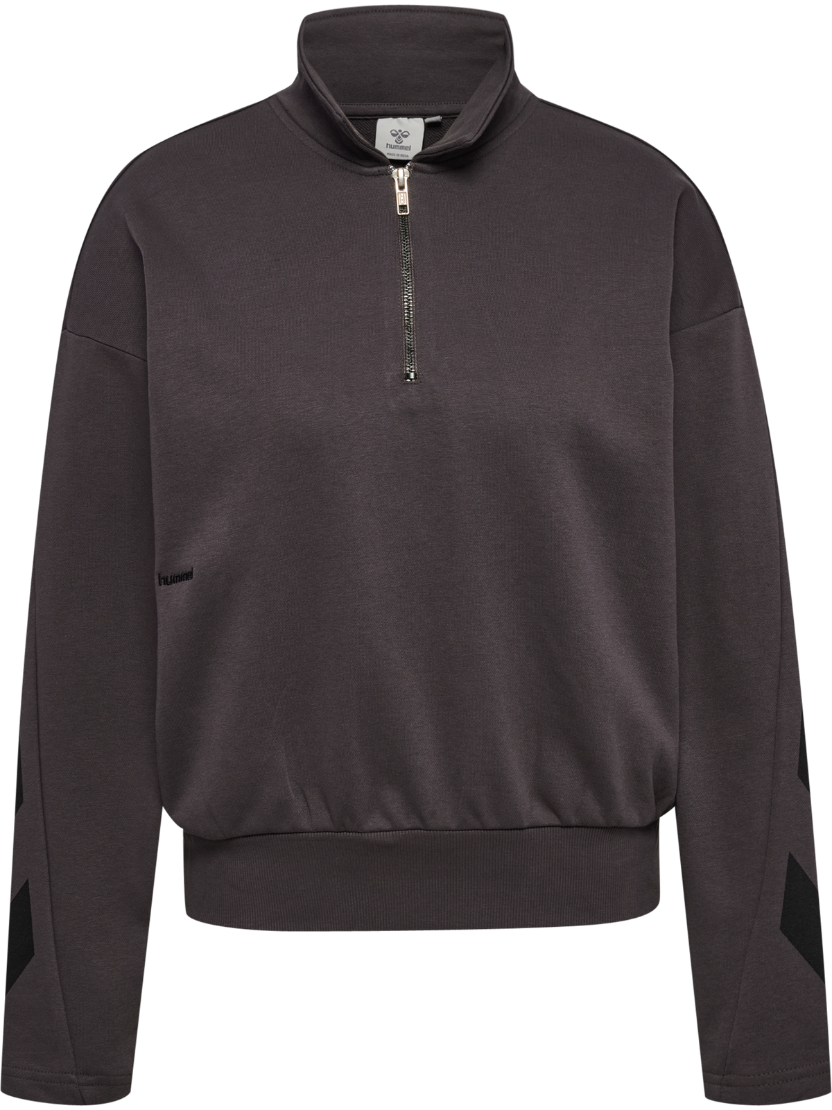 HUMMEL I-D Zip Polo Sweatshirt Damen (shale)