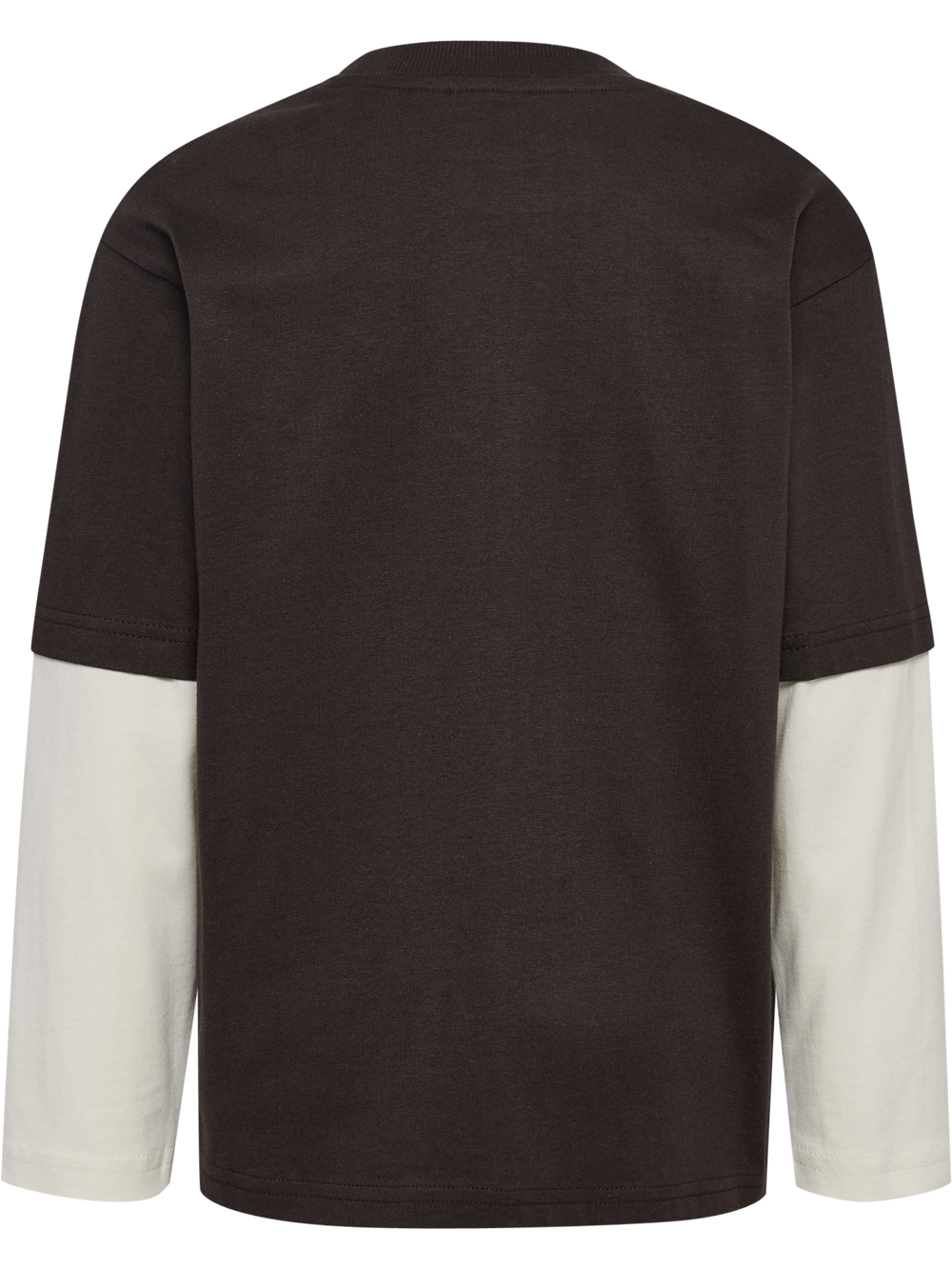 HUMMEL Rebel Layer T-Shirt Ls Kind (chocolate torte)