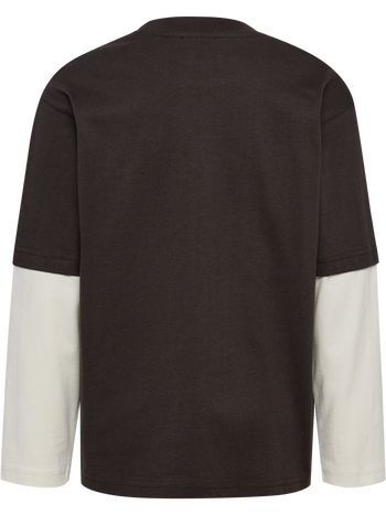 HUMMEL Rebel Layer T-Shirt Ls Kind (chocolate torte)