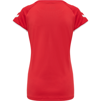HUMMEL Core Volley Stretch Tee Wo Damen (true red)